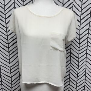 Xai Sheer Pocket Blouse